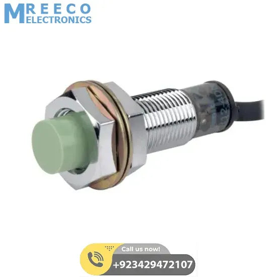 NPN PR12-4DN Autonics Cylindrical Inductive Proximity Sensor - Side View