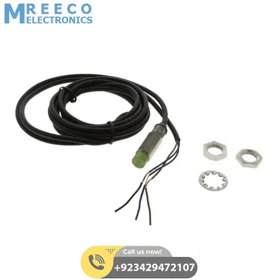 NPN PR12-4DN Autonics Cylindrical Inductive Proximity Sensor - Back View