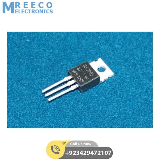 Original IRF3205 N CHANNEL POWER MOSFET - Front View