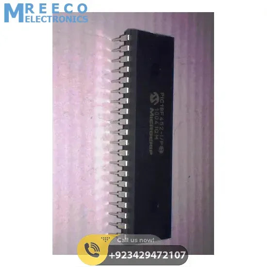 PIC18F452 18f452 452 Microcontroller - Front View