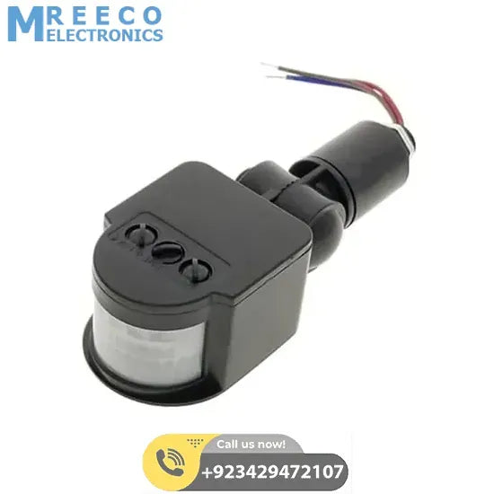 220V Automatic Infrared PIR LED Motion Sensor Detector Switch - Close-up