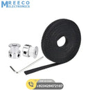 20 Teeth 8mm GT2 Pulley With 2 Meter Timing Belt For CNC 3D Printers - Front View