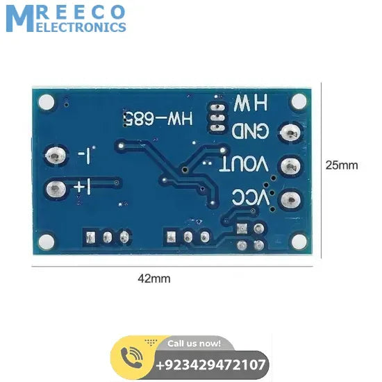 Current to Voltage Module HW-685 - Bottom View