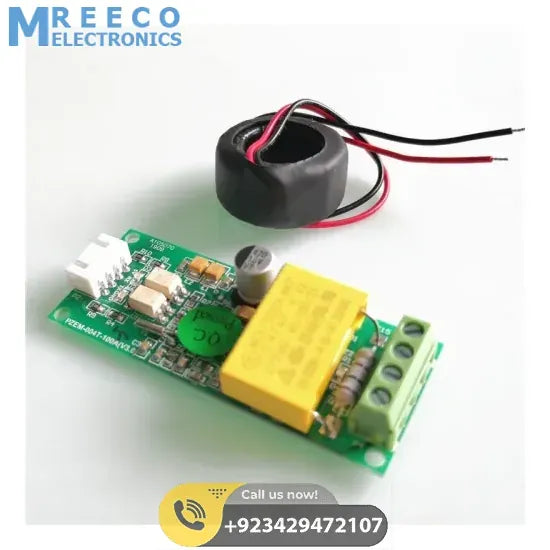 PZEM-004T V 100A Single Phase Power Energy Meter Module - Front View