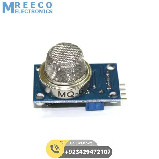 MQ6 propane Gas Sensor Module in Pakistan - Back View