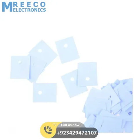 TO-3P Silicon Rubber Sheets Insulation Transistor Thermal Pad Silicone Insulation Silicone Foil Pad in pakistan - Front View