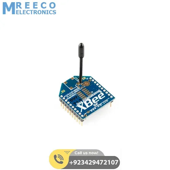 XBee 2mW Wire Antenna - Series 2 (Zigbee Mesh) in Pakistan - Front View