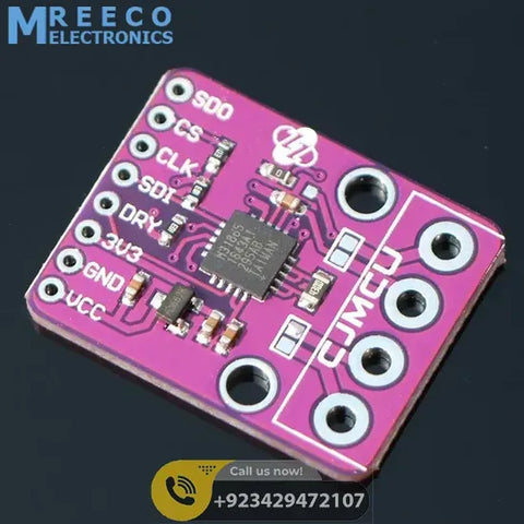 PT100 RTD Temperature Sensor Amplifier Module max31865 in pakistan - Front View