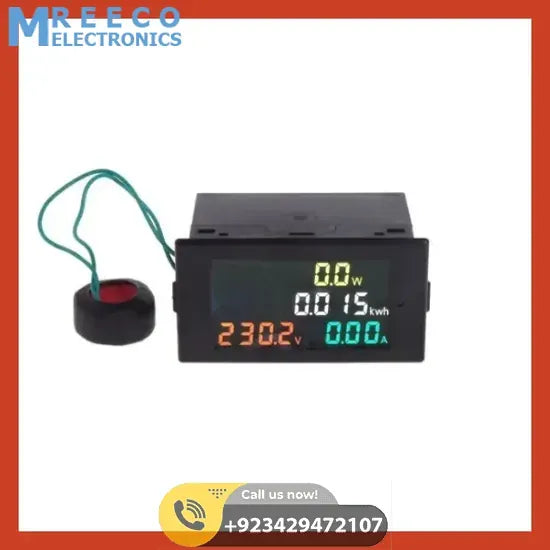 D69-2049 Power Energy Meter Voltmeter Ammeter in Pakistan - Side View