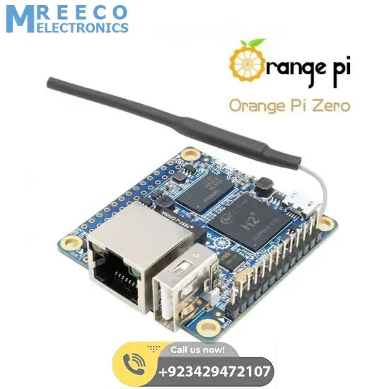 512MB Orange Pi Zero H2 Development Board - Front View