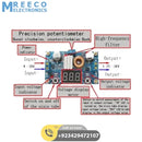 Adjustable Step Down Power Supply Module with Voltmeter Display XL4015 - Back View