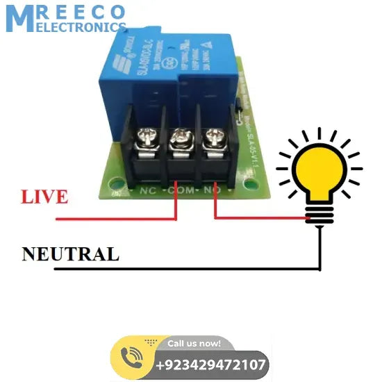 5V 30A Relay Module SLA-05VDC-SL-C In Pakistan - Display View