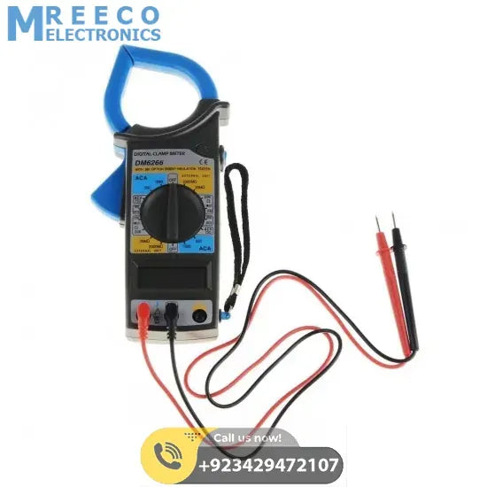 Digital Clamp Multimeter DM6266 - Front View