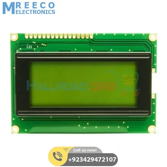 16X4 Character LCD 1604 Green LCD Display Module FDCC1604 Series For Arduino Raspberry Pi - Side View