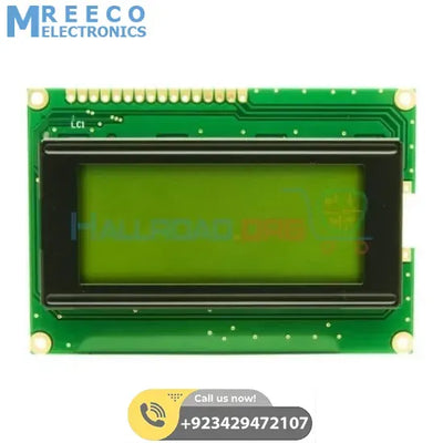 16X4 Character LCD 1604 Green LCD Display Module FDCC1604 Series For Arduino Raspberry Pi - Side View