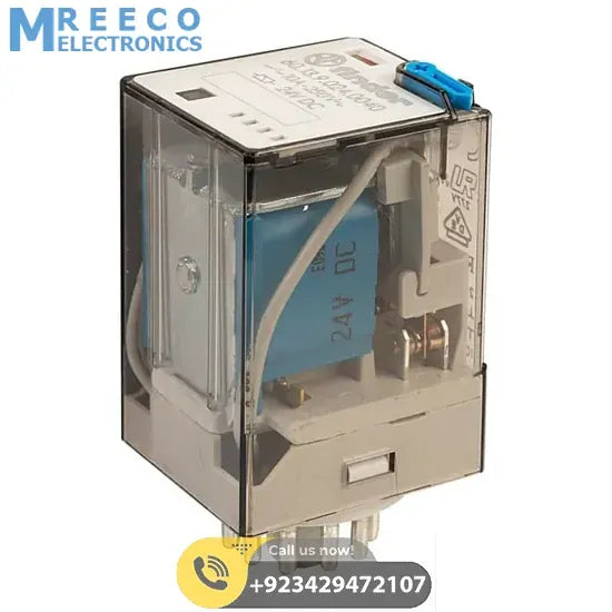 Finder 11 PIN 24V DC Relay FINDER - Side View