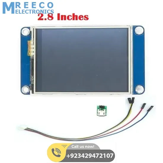 2.8 inch Nextion TFT HMI LCD Touchscreen NX3224T028 - Front View