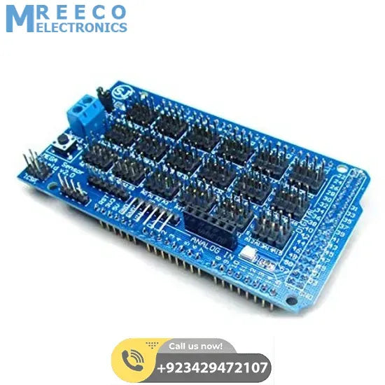Arduino Mega Sensor Shield in Pakistan - Back View