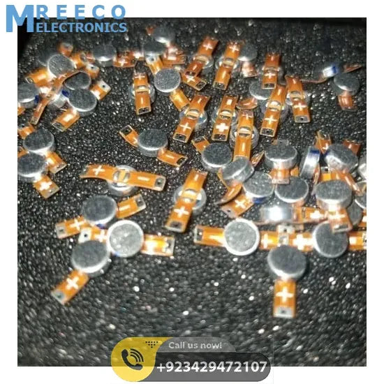 Small Size Microphone Sensor Voice Sound Condenser Mic - Back View