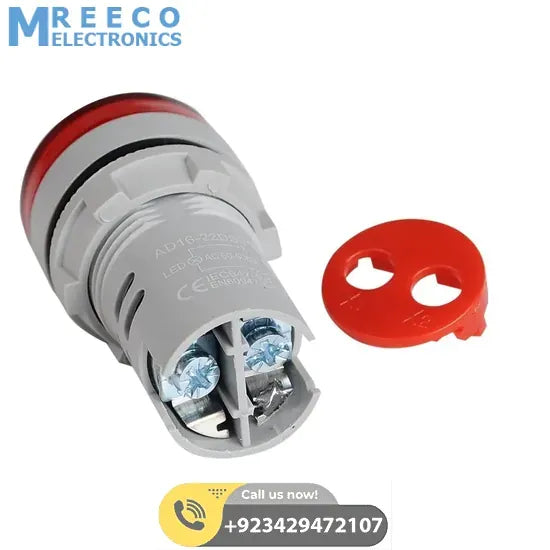 DELL LED Voltmeter Signal Lights Voltmeter Voltage Meter Digital Meter Measurement Voltage Range AC20-500V In Pakistan - Top View