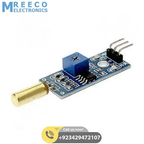 SW520D SW-520D Angle Sensor Module Ball Switch Tilt Sensor Module - Back View