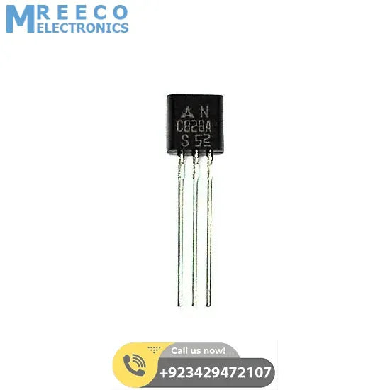 2SC828 NPN TRANSISTOR IN PAKISTAN - Front View