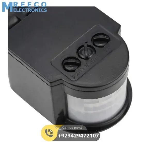 12V Automatic Infrared PIR Motion Sensor Detector Switch - Side View