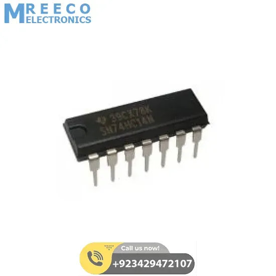 74HC14 ICs hex inverter with Schmitt-trigger inputs in Pakistan - Side View