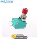 Micro Push Button Limit Switch With 2 Switches Fitting - Front View