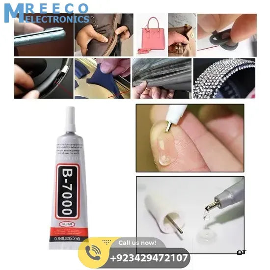 Multipurpose Sealant Epoxy Adhesive Glue B7000 50ml - Front View