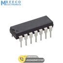 NAND GATES IC 74HC00 - Side View