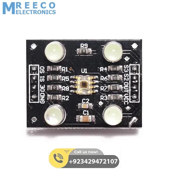 TCS3200 Color Sensor Module in Pakistan - Side View