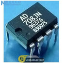 Op Amp AD708JN Dip 8 IC - Side View