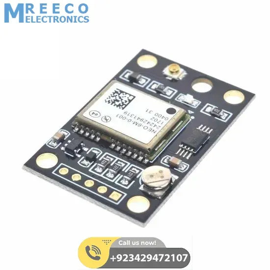 WAVGAT GY-NEO6MV2 Nuovo With Flight Control EEPROM MWC APM2.5 Big Antenna For Arduino - Back View