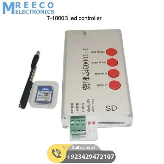 Addressable LED Pixel Controller T1000B T-1000B - Front View