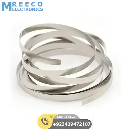 1 Meter 18650 Nickel Strip Belt Tape Li-ion Battery Connector SPCC Spot Welding BMS Parts 0.12mm 5mm - Front View