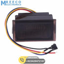 DSN VQ128 12 V Lead-Acid Lithium Battery Indicator LED Water-Resistant LED Digital Battery Capacity Monitor Voltage Meter Battery Tester - Side View