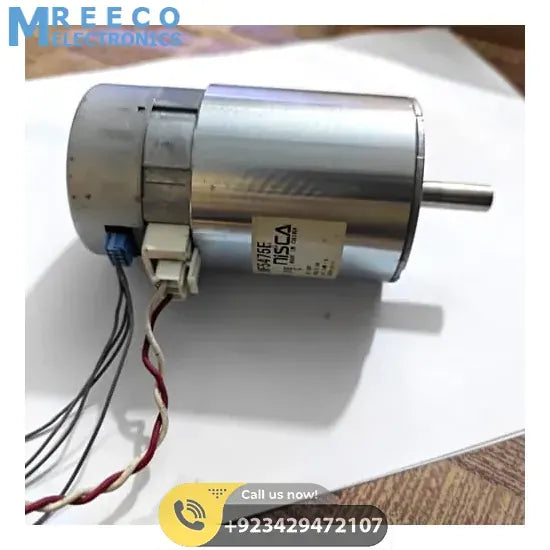 Nisca Servo DC motor with encoder NF5475E DC 24v to 38V and 3500 to 5000rpm - Top View