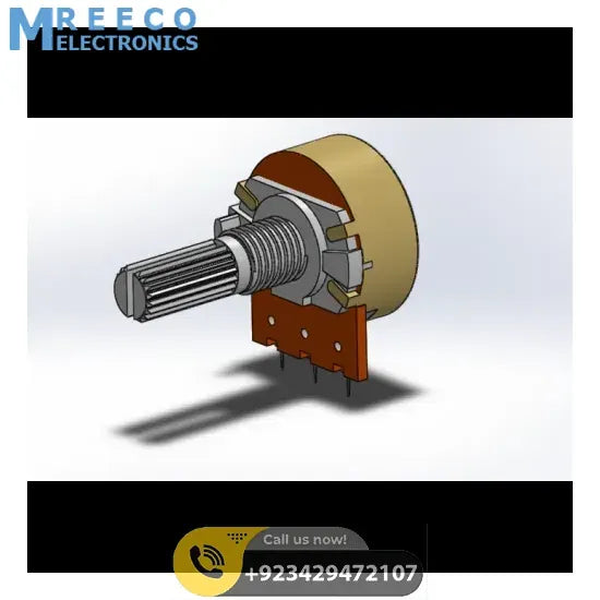 1M Ohm Volum Resistor - Front View