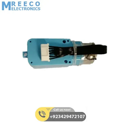 DC 3V-6V Geared Blue TT Motor for Robot in Pakistan - Side View