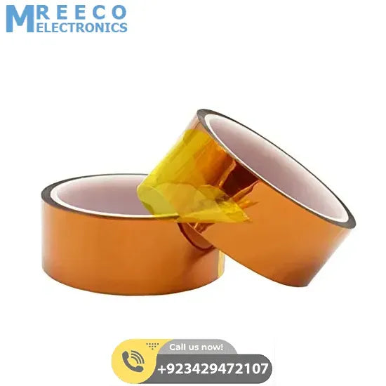 Kapton Heat Resistant Tape 24mm - Front View