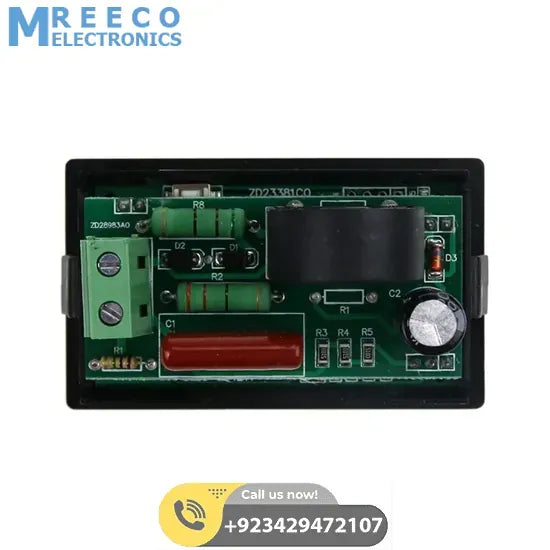 DL85-2041 AC Voltmeter And Ammeter With LED Display Module - Bottom View