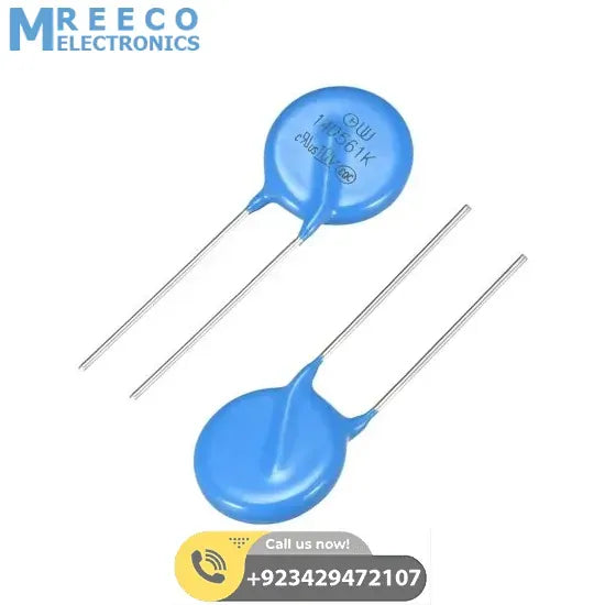 14D561K MOV Metal Oxide Varistor - Back View