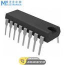 CD4511 BCD To Seven Segment Display Driver IC In Pakistan - Front View