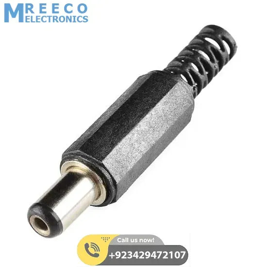 Dc Power Connector Male - Back View