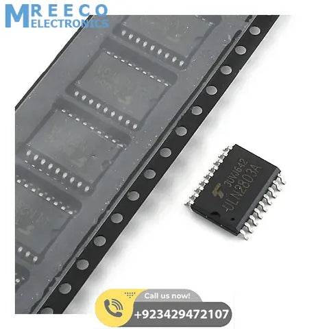 ULN2803A SMD Hi-Voltage Current Darlington Transistor Array - Front View