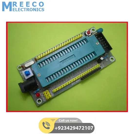 8051Minimum System Development Board - Front View