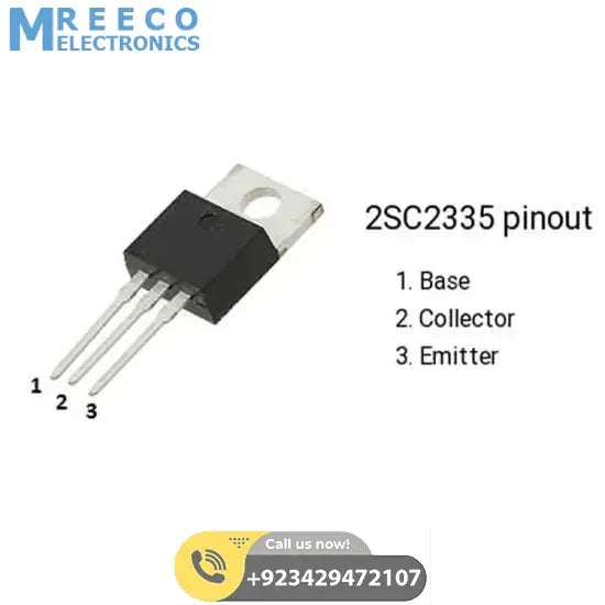 C2335 HIGH SPEED NPN TRANSISTOR IN PAKISTAN - Front View