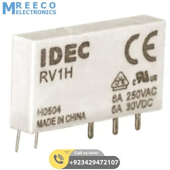 IDEC RV1H G D24 Used Power Relay - Front View