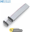 2.54mm 16 Pin Female FRC/IDC Press Mount Flat Ribbon Cable Connector - Back View